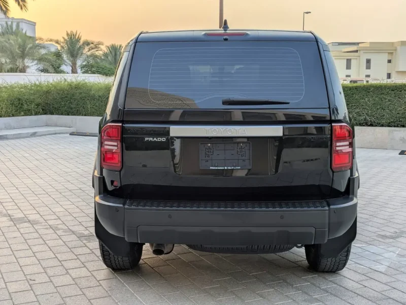 2024 Toyota Prado TX 4 Cylinders Turbo Petrol Engine Black SUV GCC Specs Excellent Condition