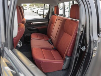 2026 Toyota Hilux Double Cab GLX 2.7 Litres 4 Cylinders Petrol Engine Black Red Pickup Truck