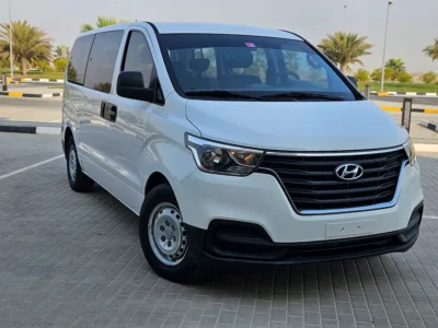2020 Hyundai H1 GL 4 Cylinders Petrol Engine White Grey Van GCC Specs Premium Condition
