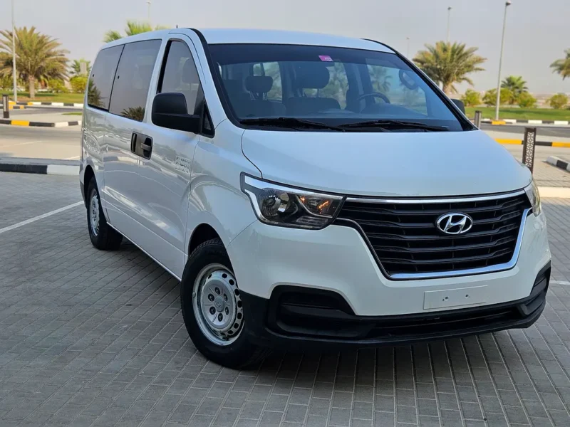 2020 Hyundai H1 GL 4 Cylinders Petrol Engine White Grey Van GCC Specs Premium Condition