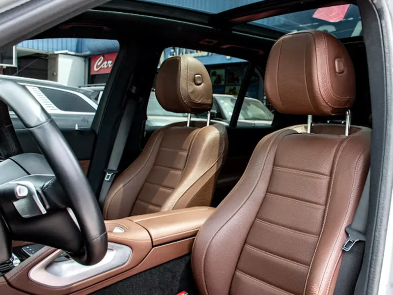 2023 Mercedes-Benz GLE 450 AMG 4MATIC 3.0L Inline-6 Turbo engine with EQ Boost Grey Brown SUV