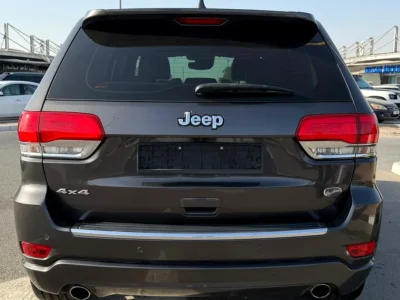 2019 Jeep Grand Cherokee Overland 3.6 Litres V6 Petrol Engine Grey Beige SUV GCC Specs