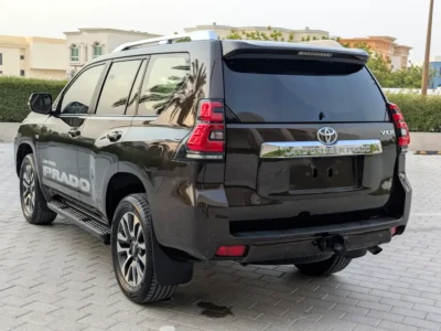 2022 Toyota Prado VXR Top Full Option 4.0L V6 Petrol Engine Brown Beige SUV GCC Specs