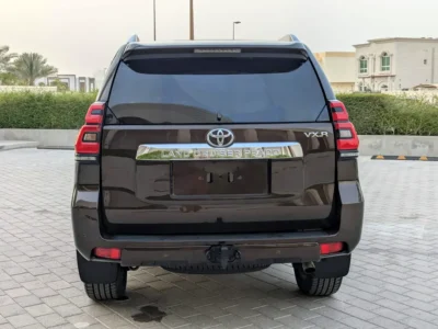 2022 Toyota Prado VXR Top Full Option 4.0L V6 Petrol Engine Brown Beige SUV GCC Specs