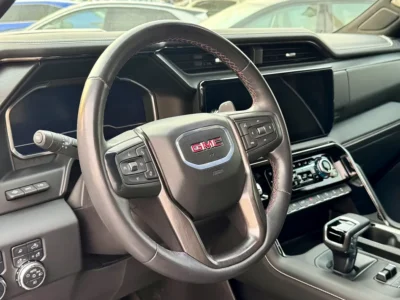 2024 GMC Sierra AT4 6.2 Litres V8 Petrol Engine Black Pickup Truck GCC Specs Automatic