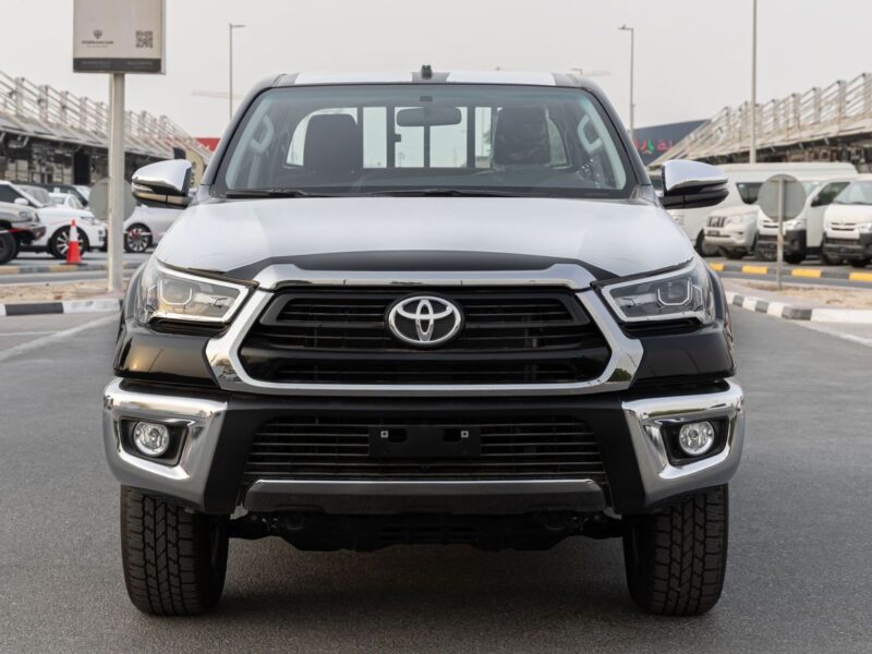 2026 Toyota Hilux Double Cab GLX 2.7 Litres 4 Cylinders Petrol Engine Black Red Pickup Truck