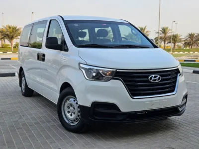 2020 Hyundai H1 GL 2.4 Litres 4 Cylinders Petrol Engine White Grey Van GCC Specs 9-Seater