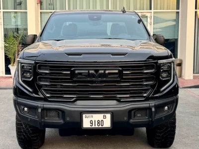 2024 GMC Sierra AT4 6.2 Litres V8 Petrol Engine Black Pickup Truck GCC Specs Automatic