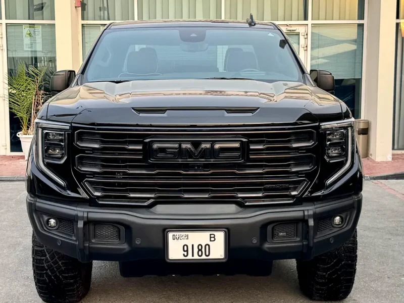 2024 GMC Sierra AT4 6.2 Litres V8 Petrol Engine Black Pickup Truck GCC Specs Automatic