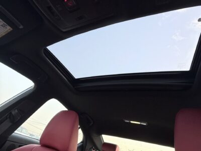 2024 LEXUS IS 350 F-SPORT 3.5 Litres V6 Petrol Engine White Red Sedan American Specs