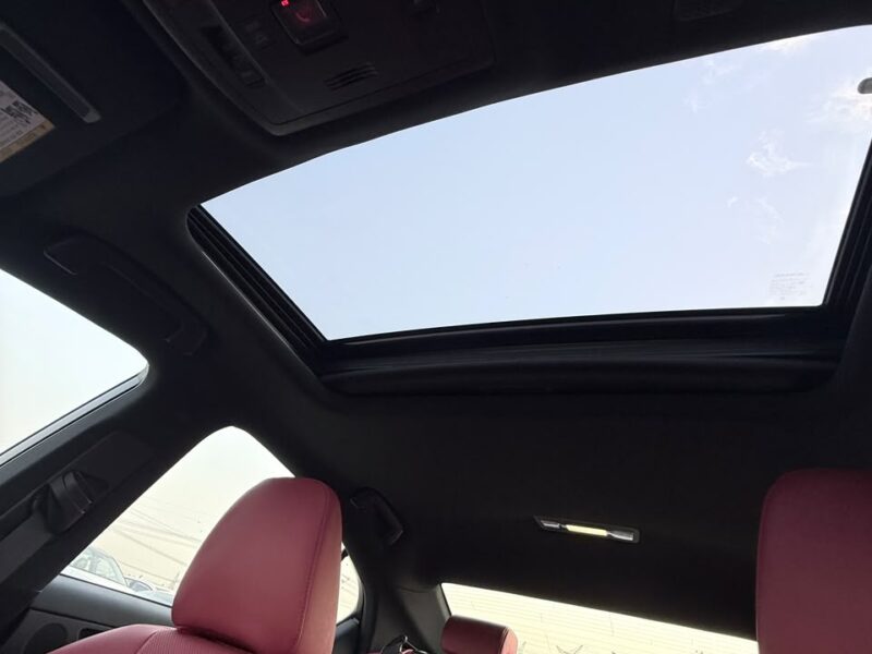 2024 LEXUS IS 350 F-SPORT 3.5 Litres V6 Petrol Engine White Red Sedan American Specs