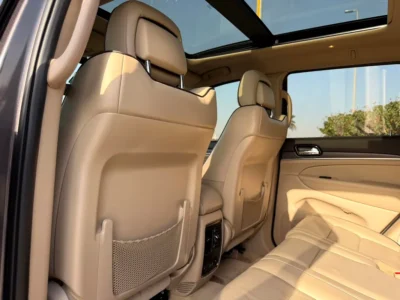 2019 Jeep Grand Cherokee Overland 3.6 Litres V6 Petrol Engine Grey Beige SUV GCC Specs