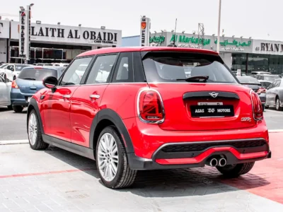 2024 MINI Cooper 3 Cylinders Petrol Engine Red Black Sedan American Specs Base Trim