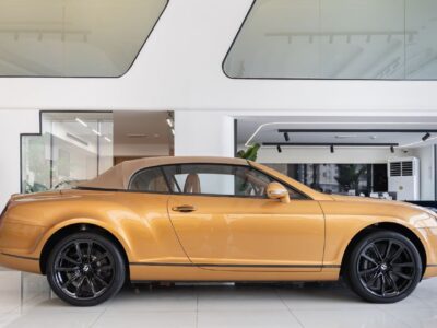 2011 Bentley Continental GT Supersports W12 6.0L Twin turbo Engine Gold Orange Convertible