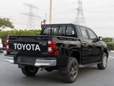 2026 Toyota Hilux Double Cab GLX 2.7 Litres 4 Cylinders Petrol Engine Black Red Pickup Truck