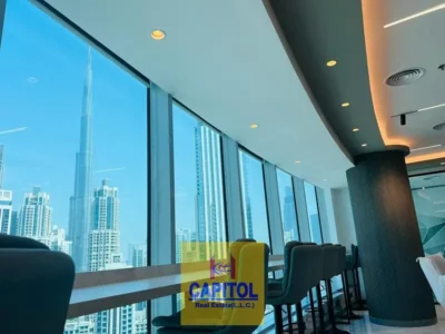 125 sqft Cozy Open Office Space For Full Year, Labour Inspections ,Chiller Free With Ejari (BK)