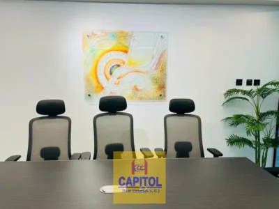 125 sqft Cozy Open Office Space For Full Year, Labour Inspections ,Chiller Free With Ejari (BK)