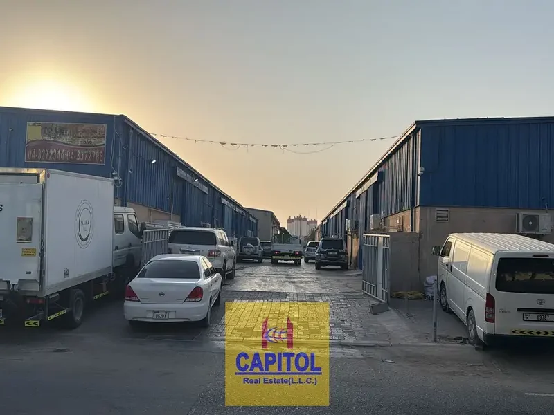 465 sqft Al Quoz Industrial Area 2 WELL MAINTAINED GROUND FLOOR STORAGE UNIT WITH ATTACHED WASHROOM
