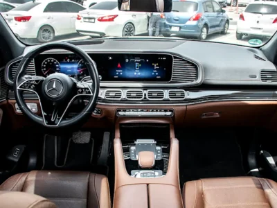 2023 Mercedes-Benz GLE 450 AMG 4MATIC 3.0L Inline-6 Turbo engine with EQ Boost Grey Brown SUV