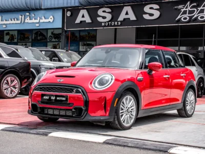 2024 MINI Cooper 3 Cylinders Petrol Engine Red Black Sedan American Specs Base Trim