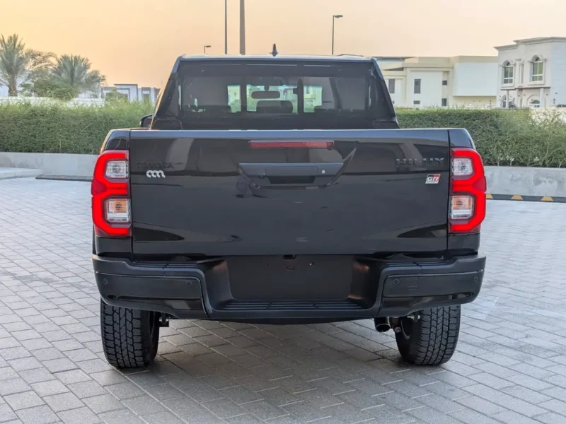 2024 Toyota Hilux GR Sport Double Cab 6 Cylinders Petrol Engine Black Pickup Truck GCC Specs