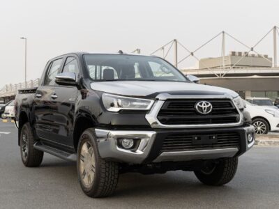 2026 Toyota Hilux Double Cab GLX 2.7 Litres 4 Cylinders Petrol Engine Black Red Pickup Truck