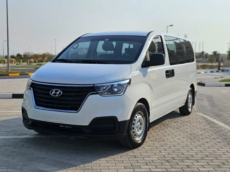 2020 Hyundai H1 GL 4 Cylinders Petrol Engine White Grey Van GCC Specs Premium Condition