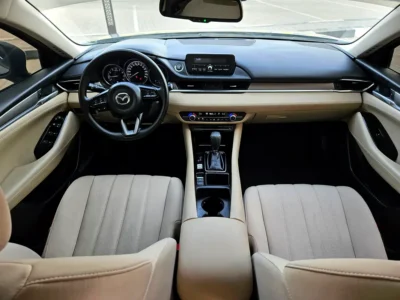 2022 Mazda 6 S Grade 4 Cylinders Petrol Engine Silver Beige Sedan GCC Specs Premium Car