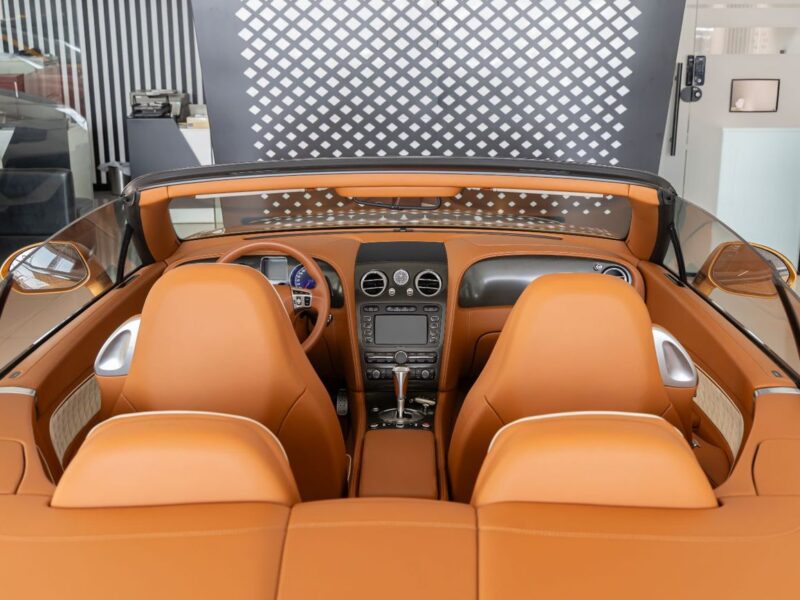 2011 Bentley Continental GT Supersports W12 6.0L Twin turbo Engine Gold Orange Convertible