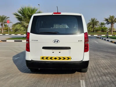 2020 Hyundai H1 GL 4 Cylinders Petrol Engine White Grey Van GCC Specs Premium Condition