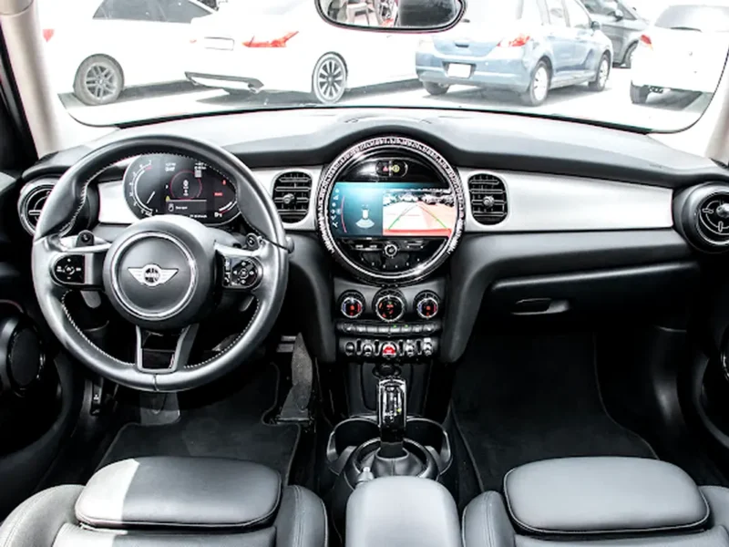 2024 MINI Cooper 3 Cylinders Petrol Engine Red Black Sedan American Specs Base Trim