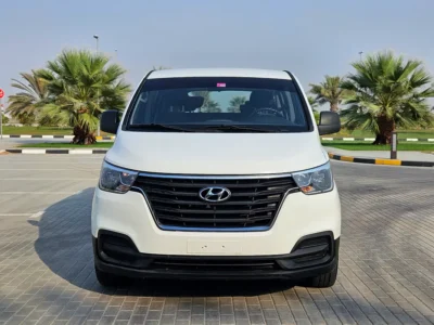 2020 Hyundai H1 GL 4 Cylinders Petrol Engine White Grey Van GCC Specs Premium Condition