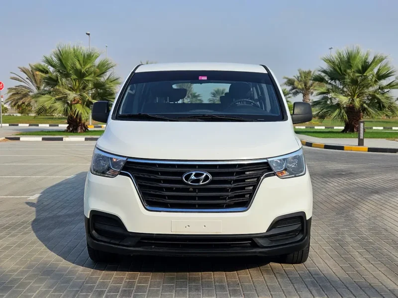 2020 Hyundai H1 GL 4 Cylinders Petrol Engine White Grey Van GCC Specs Premium Condition