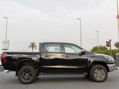 2026 Toyota Hilux Double Cab GLX 2.7 Litres 4 Cylinders Petrol Engine Black Red Pickup Truck
