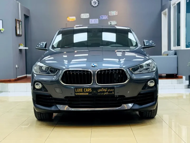 2020 BMW X2 sDrive20i 4 Cylinders Petrol Engine Grey Black SUV GCC Specs Excellent Condition