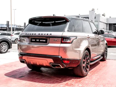 2021 Land Rover Range Rover Sport 6 Cylinders Petrol Engine Gold Brown SUV GCC Pristine Condition