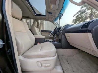 2022 Toyota Prado VXR Top Full Option 4.0L V6 Petrol Engine Brown Beige SUV GCC Specs