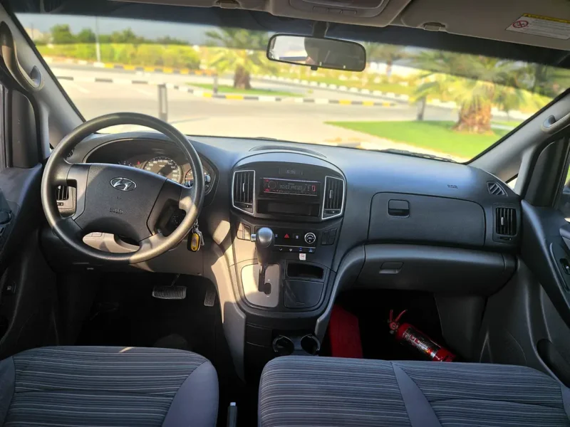 2020 Hyundai H1 GL 4 Cylinders Petrol Engine White Grey Van GCC Specs Premium Condition