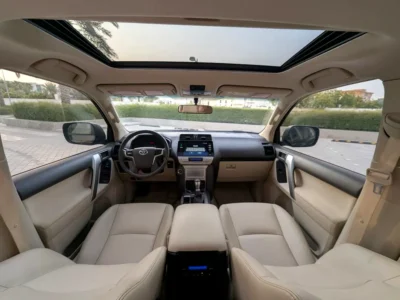 2022 Toyota Prado VXR Top Full Option 4.0L V6 Petrol Engine Brown Beige SUV GCC Specs
