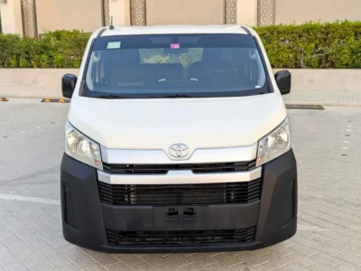 2021 Toyota Hiace Panel Van 2.7L 4-cylinder Petrol Engine White Grey Van Manual GCC Specs