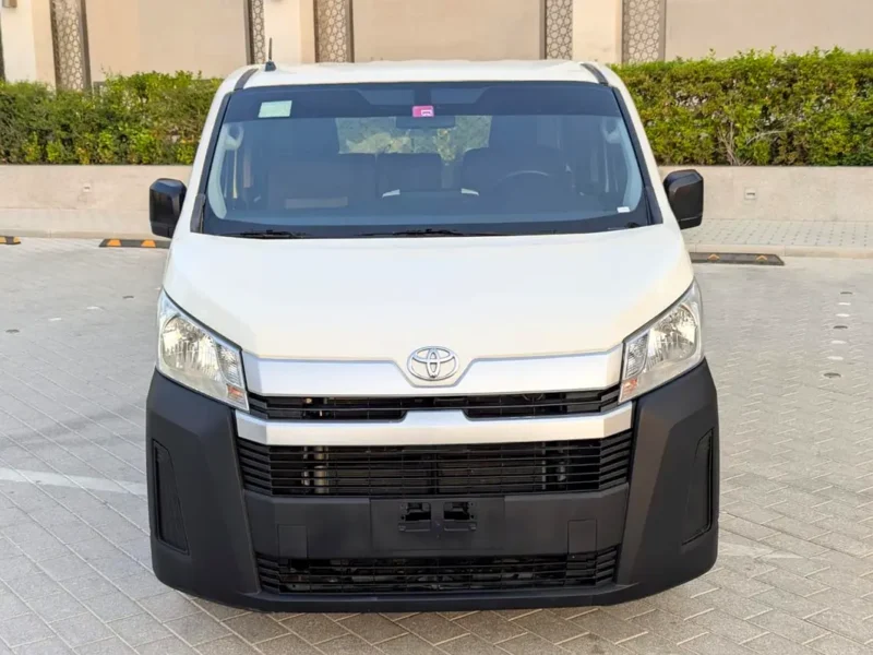 2021 Toyota Hiace Panel Van 2.7L 4-cylinder Petrol Engine White Grey Van Manual GCC Specs