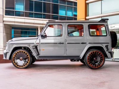 2026 MERCEDES G800 AMG G 63 Standard 8 Cylinders Petrol Engine Grey Orange SUV