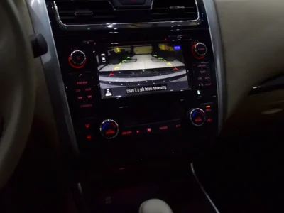 2015 Nissan Altima SL 3.5 Litres 6 Cylinders petrol Engine Blue Beige Sedan GCC Specs