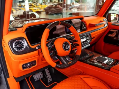 2026 MERCEDES G800 AMG G 63 Standard 8 Cylinders Petrol Engine Grey Orange SUV