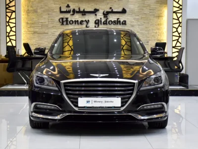 2018 Genesis G80 3.3T 6 Cylinders petrol Engine Black Sedan Automatic Korean Specs