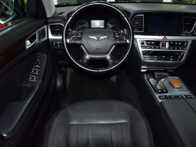 2018 Genesis G80 3.3T 6 Cylinders petrol Engine Black Sedan Automatic Korean Specs