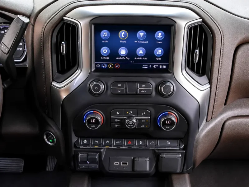 2021 Chevrolet Silverado 2500 HD 8 Cylinders petrol Engine Grey White Pickup Truck GCC Specs