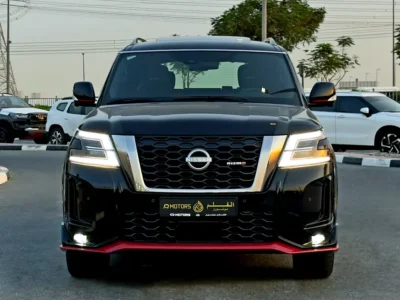 2023 Nissan Patrol Nismo 5.6 Litres V8 Petrol Engine Black Red SUV GCC Specs Pristine Condition
