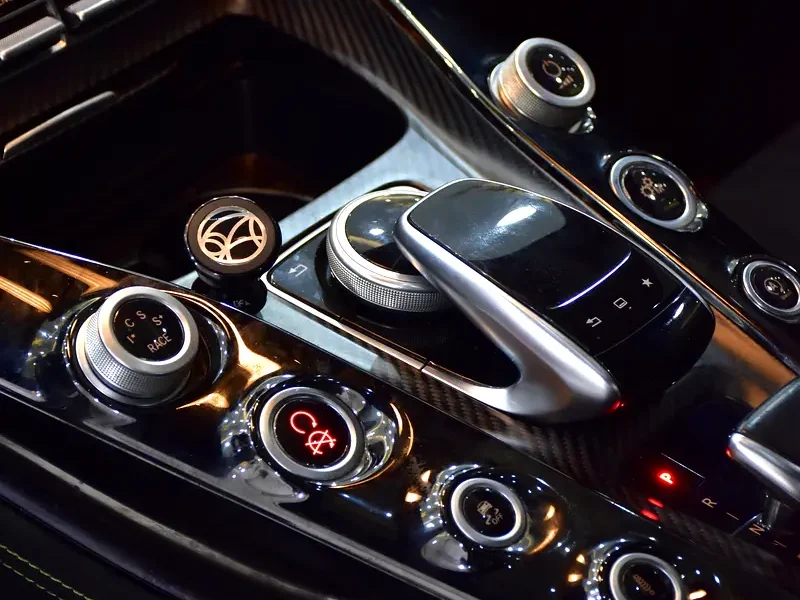 2015 Mercedes-Benz AMG AMG-GT S 4.0L V8 Biturbo Petrol Engine Yellow Black Coupe GCC