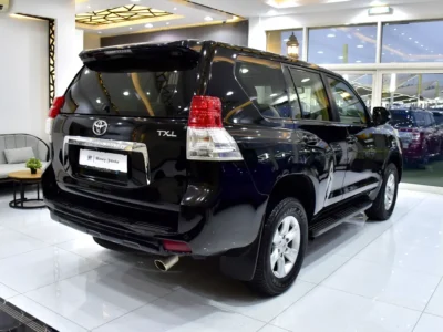2013 Toyota Prado TXL 4 Cylinders Petrol Engine Black Beige SUV GCC Specs Automatic